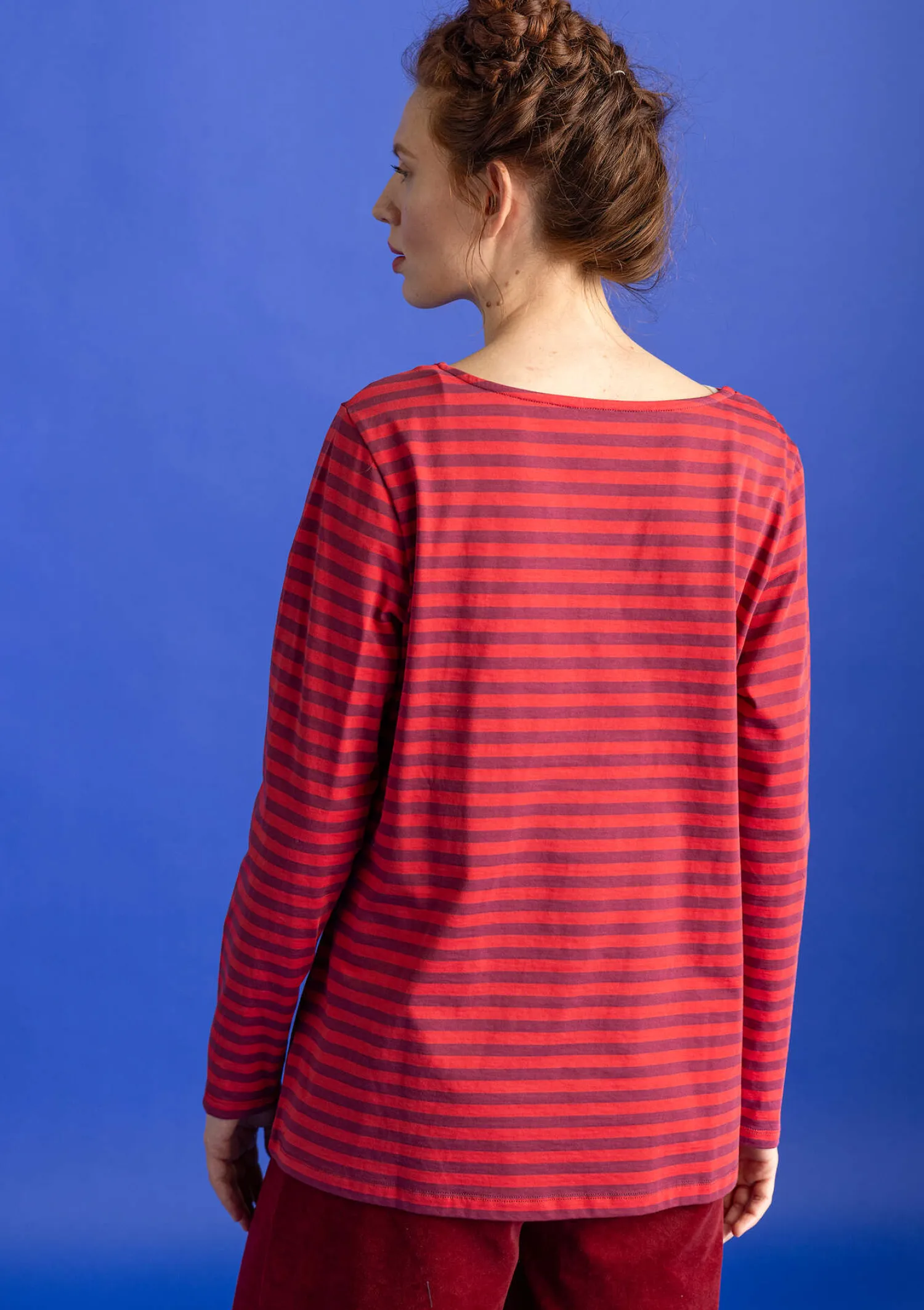 Cheap Gudrun Sjödén Basic-Streifenshirt aus Bio-Baumwolle malachit-feder