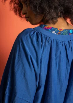 Cheap Gudrun Sjödén Bluse aus Baumwolle/Seide cerise