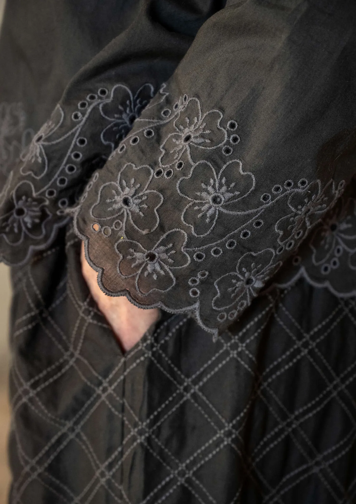 Cheap Gudrun Sjödén Bluse „Birta“ aus Bio-Baumwolle henna