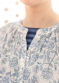 Cheap Gudrun Sjödén Bluse „Lisa“ aus Bio-Baumwolle hellsalbei