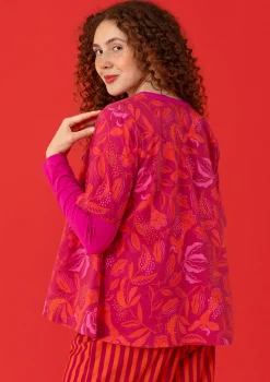 Clearance Gudrun Sjödén Bluse „Uuve“ aus Bio-Baumwolle schwarz