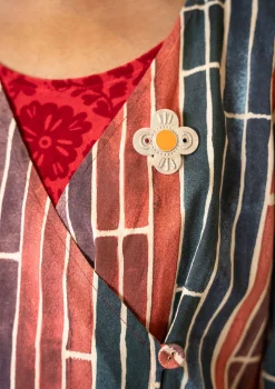 Discount Gudrun Sjödén Brosche „Flower“ aus silber