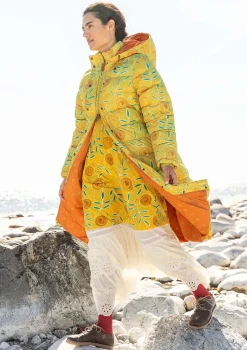 New Gudrun Sjödén Daunenmantel „Bhumika“ aus Recycling-Polyester/Daunen indigofera