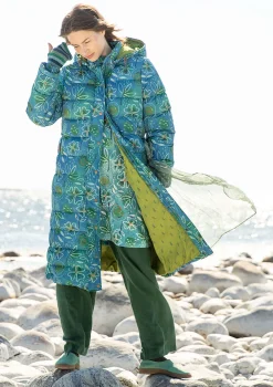Cheap Gudrun Sjödén Daunenmantel „Bhumika“ aus Recycling-Polyester/Daunen indigofera
