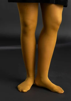 Shop Gudrun Sjödén Einfarbige Strumpfhose aus Recycling-Polyamid dunkelindigo