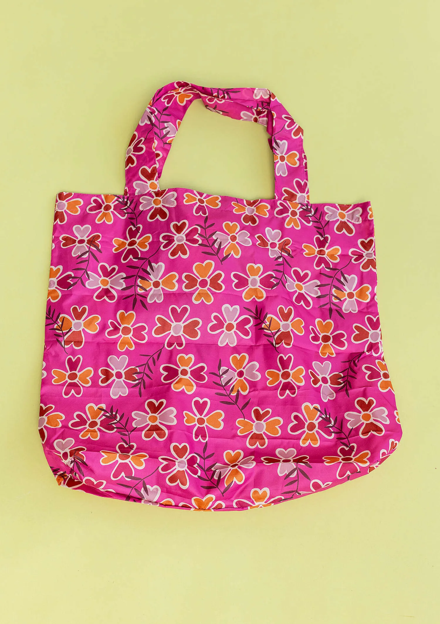 Shop Gudrun Sjödén Faltshopper „Peggy“ aus Recycling-Polyester hibiskus