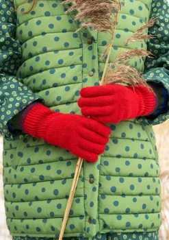 Best Sale Gudrun Sjödén Fingerhandschuhe aus Lammwolle schwarz