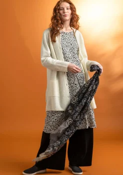 Cheap Gudrun Sjödén Gestrickter Blazer aus gefilzter Bio-Wolle curry