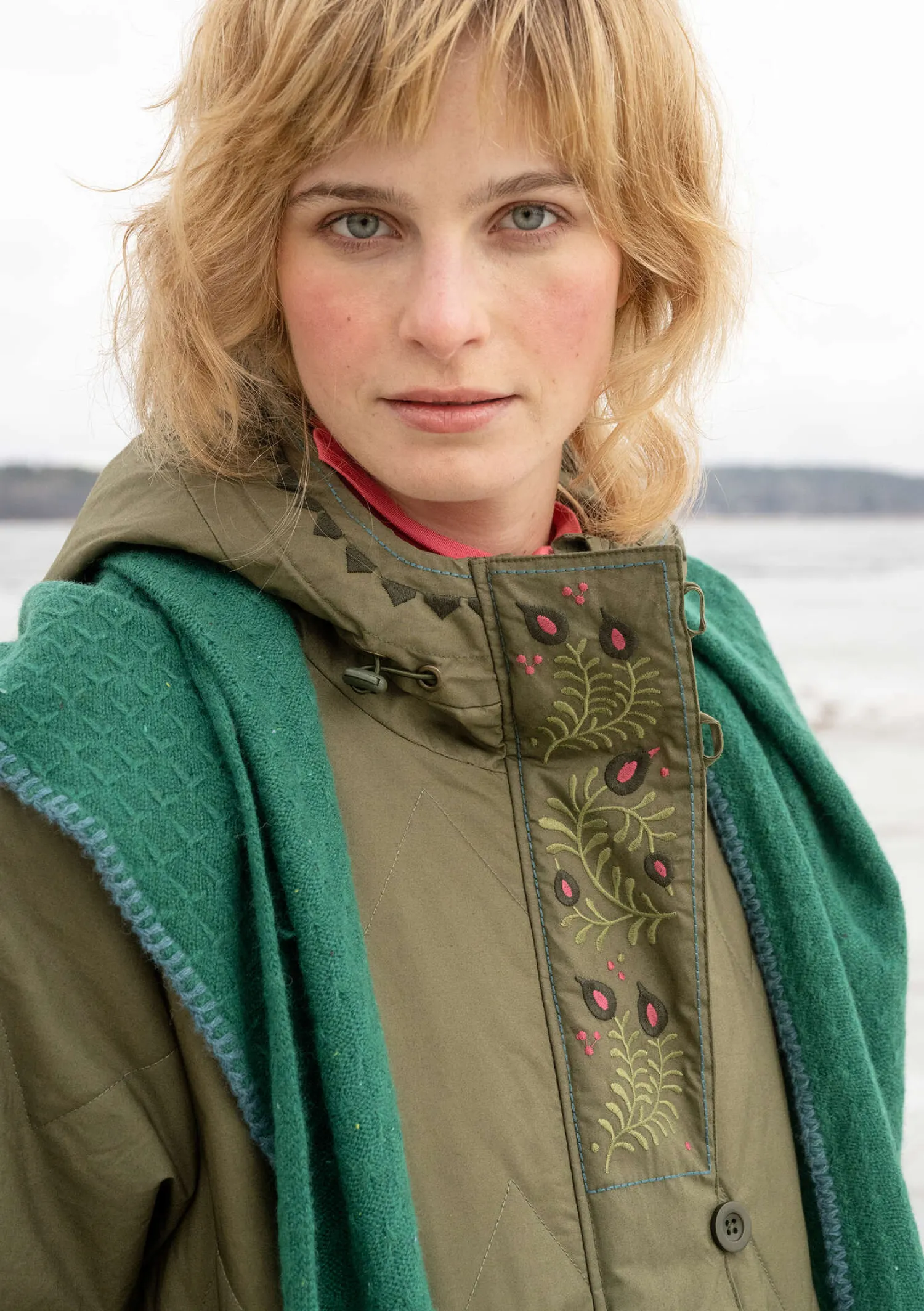 Sale Gudrun Sjödén Gewebter Steppmantel „Svalbard“ tinte