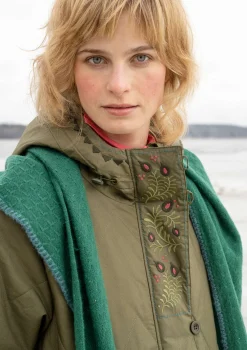 Discount Gudrun Sjödén Gewebter Steppmantel „Svalbard“ purpur