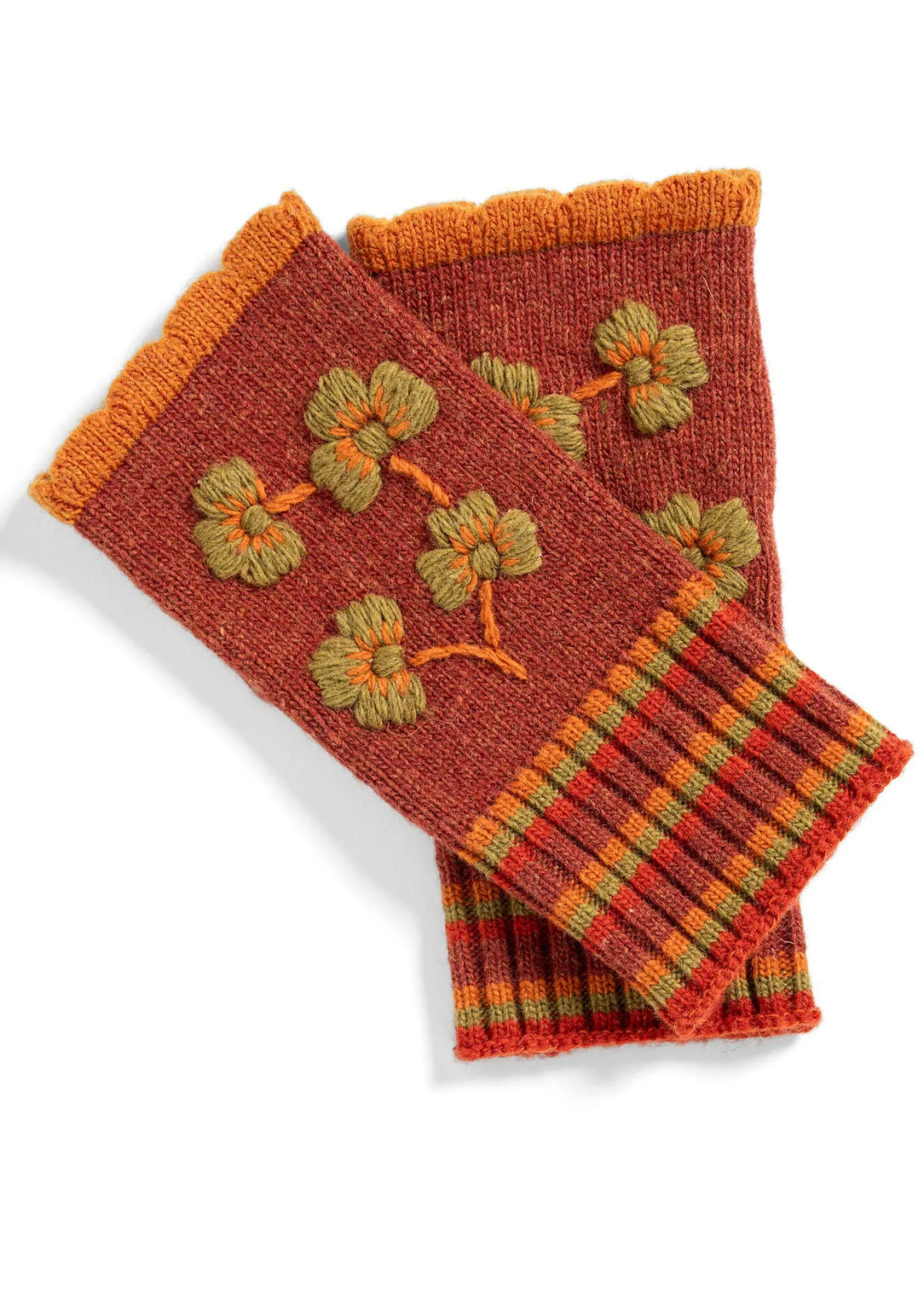 Best Gudrun Sjödén Handstulpen „Saga“ aus Recycling-Wolle petrol