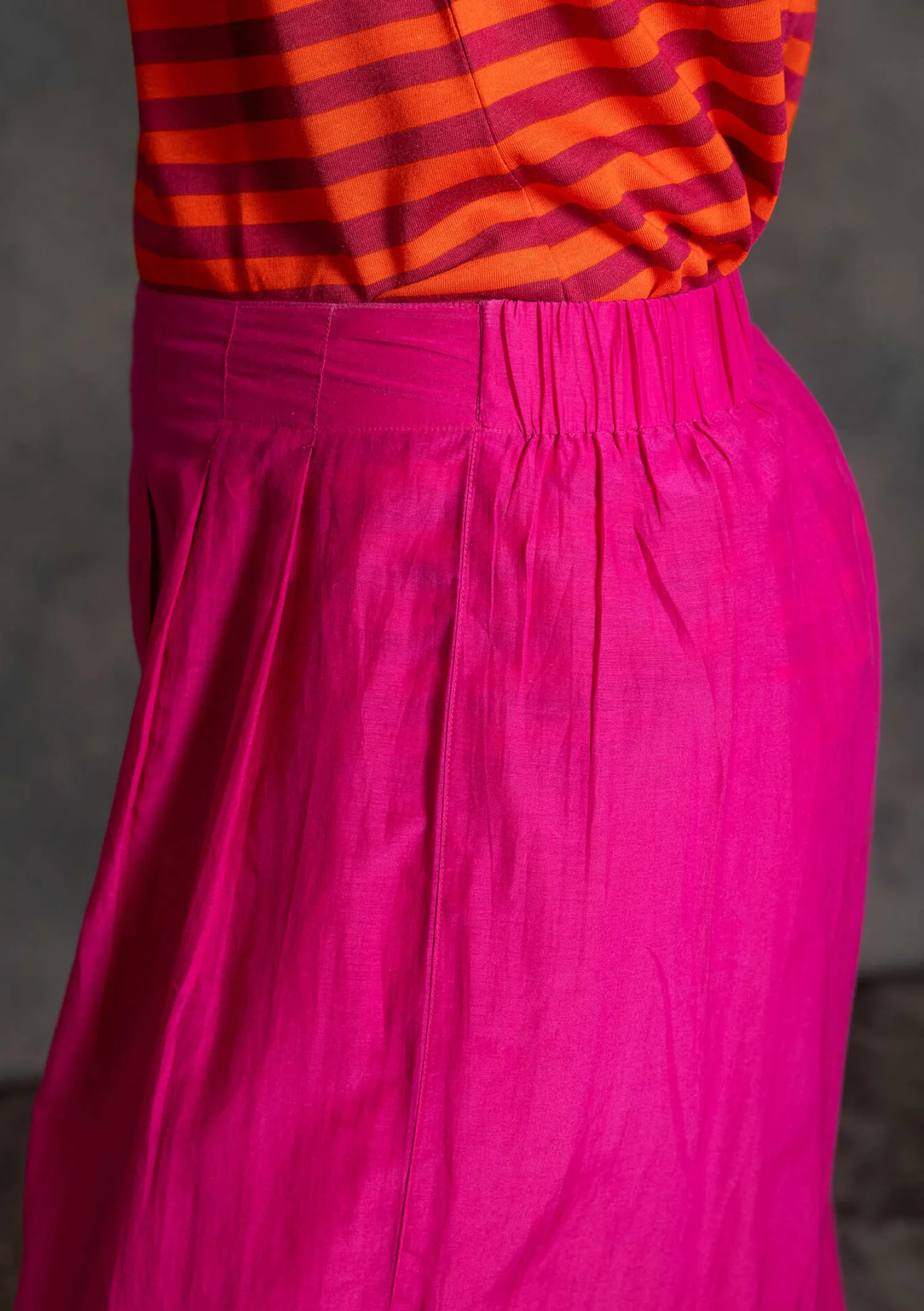 Best Sale Gudrun Sjödén Hose aus Baumwolle/Seide indigoblau