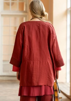 Best Gudrun Sjödén Jacke „Andante“ aus Leinen schwarz