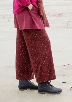 Cheap Gudrun Sjödén Jerseyhose „Aurora“ aus Bio-Baumwolle/Modal/Elasthan pfauengrün