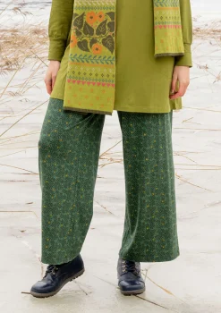 Cheap Gudrun Sjödén Jerseyhose „Aurora“ aus Bio-Baumwolle/Modal/Elasthan pfauengrün
