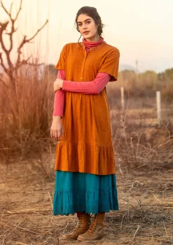 Flash Sale Gudrun Sjödén Jerseykleid aus Bio-Baumwolle lotusblau
