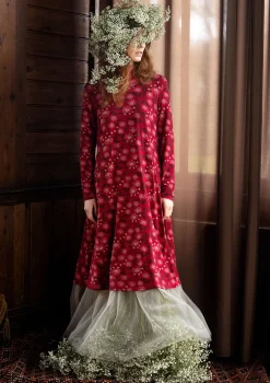 Store Gudrun Sjödén Jerseykleid „Dagny“ aus Lyocell/Elasthan mohn