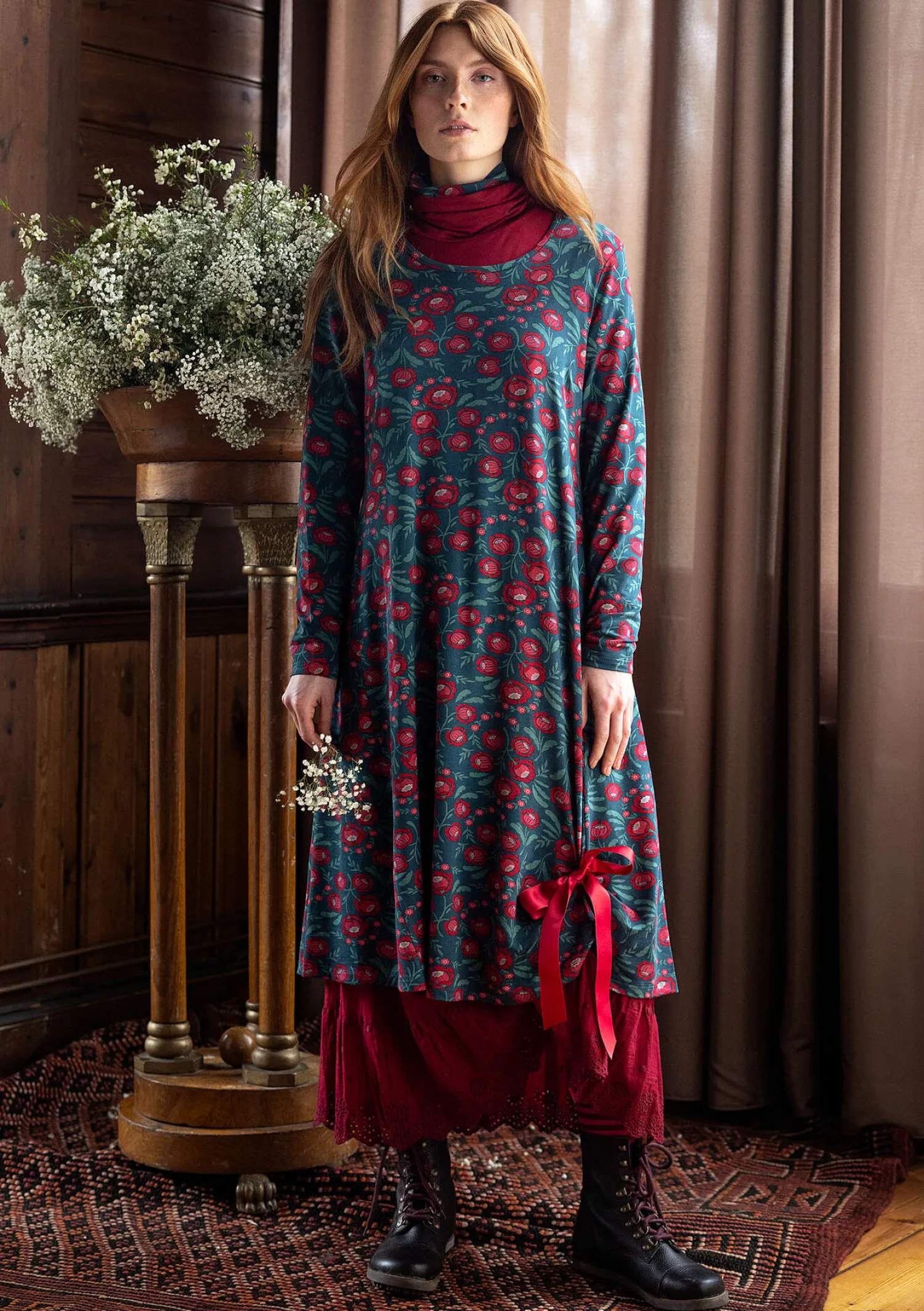 Discount Gudrun Sjödén Jerseykleid „Dagny“ aus Lyocell/Elasthan schwarz