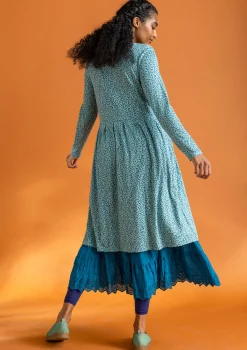 Online Gudrun Sjödén Jerseykleid „Helga“ aus Lyocell/Elasthan jade-gemustert
