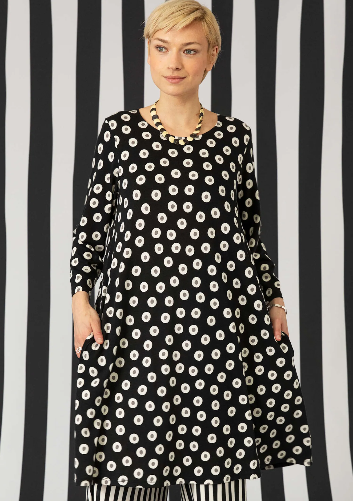 Online Gudrun Sjödén Jerseykleid „Nicole“ aus Bio-Baumwolle/Modal alpenveilchen