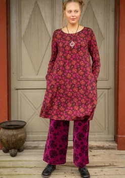 Store Gudrun Sjödén Jerseykleid „Pelargon“ aus Lyocell/Elasthan aubergine