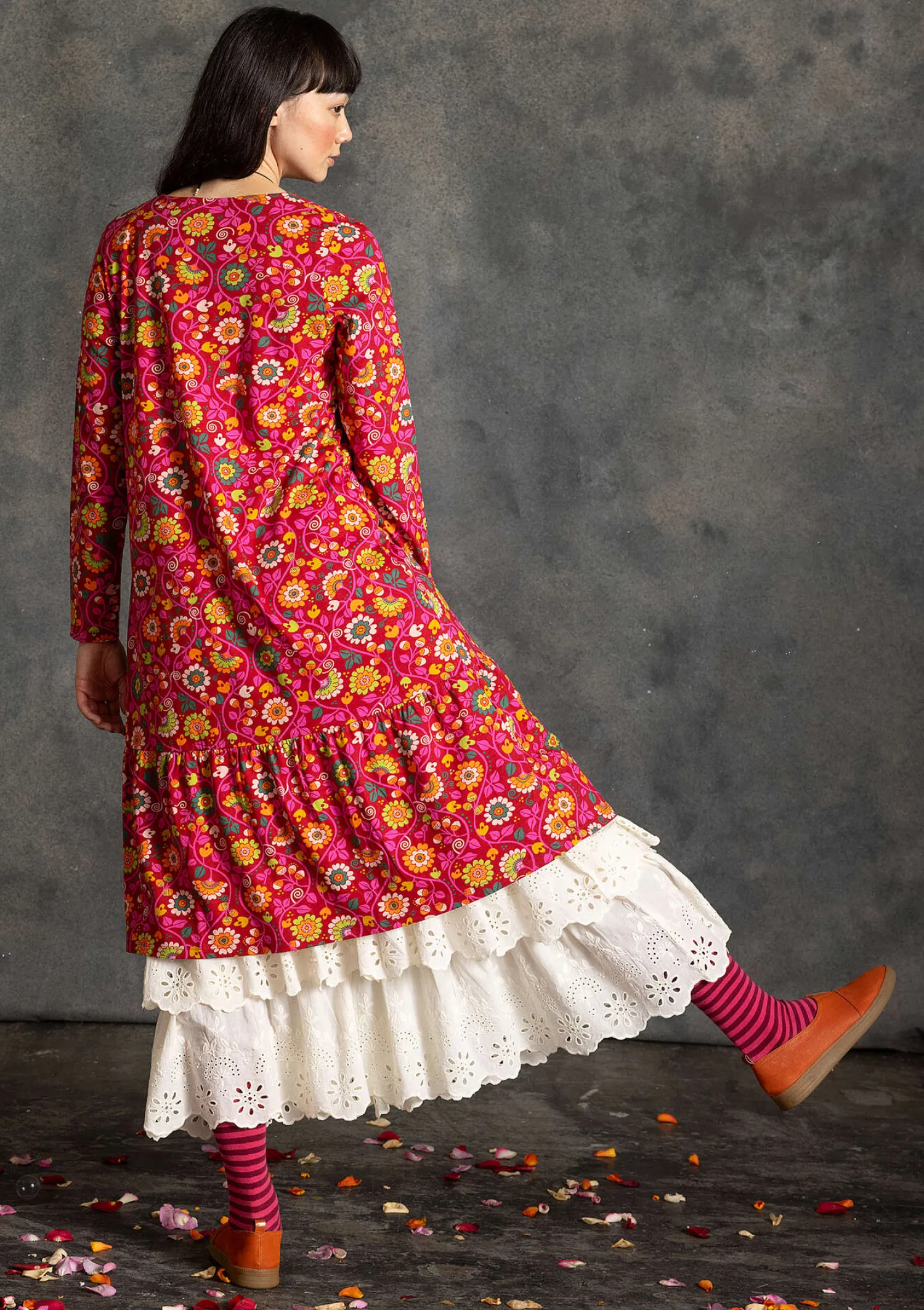 Best Gudrun Sjödén Jerseykleid „Rupangi“ aus Bio-Baumwolle schwarz