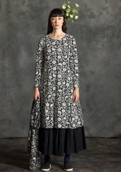 Discount Gudrun Sjödén Jerseykleid „Rupangi“ aus Bio-Baumwolle schwarz