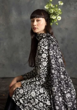 Online Gudrun Sjödén Jerseykleid „Rupangi“ aus Bio-Baumwolle mohn