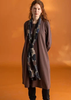 Best Gudrun Sjödén Jerseykleid „Ylva“ aus Bio-Baumwolle/Elasthan schwarz