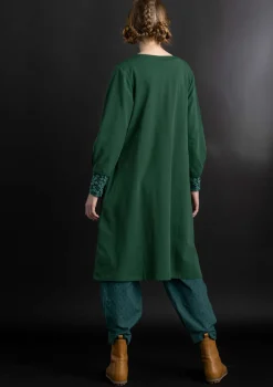 Cheap Gudrun Sjödén Jerseykleid „Ylva“ aus Bio-Baumwolle/Elasthan schwarz-gemustert