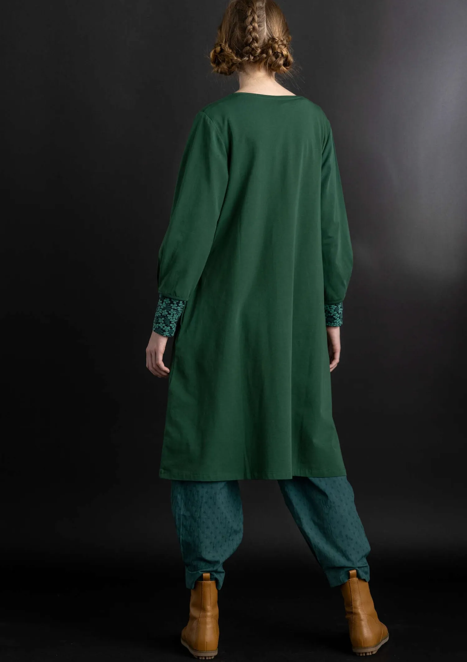 Cheap Gudrun Sjödén Jerseykleid „Ylva“ aus Bio-Baumwolle/Elasthan schwarz