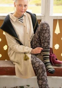 New Gudrun Sjödén Jerseyleggings „Pelargon“ aus Lyocell/Elasthan schwarz