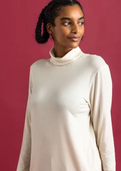 Store Gudrun Sjödén Jersey-Rollkragenshirt aus Lyocell/Elasthan dunkelpetrol