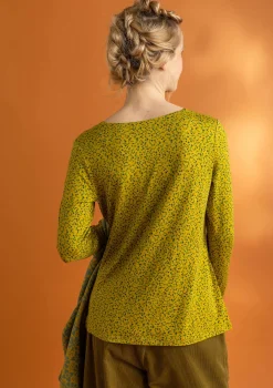 Shop Gudrun Sjödén Jerseyshirt „Helga“ aus Lyocell/Elasthan jade-gemustert