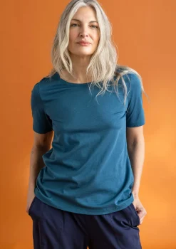 Discount Gudrun Sjödén Jerseyshirt „Tyra“ aus Bio-Baumwolle/Modal rost