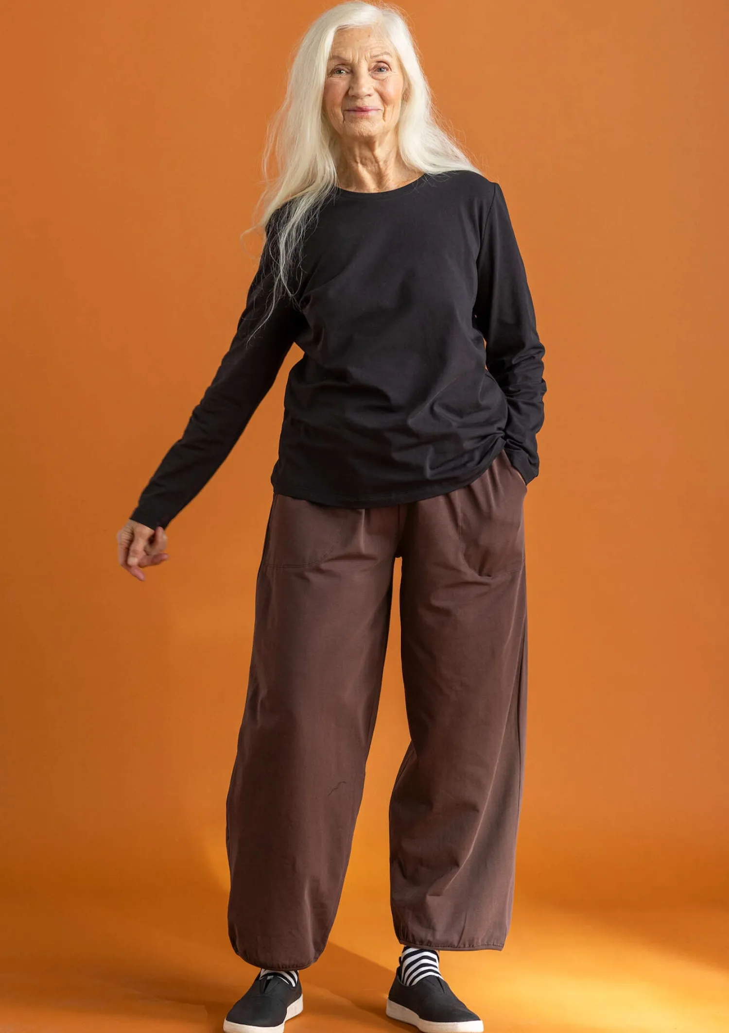 Hot Gudrun Sjödén Jerseyshirt „Ylva“ aus Bio-Baumwolle/Elasthan hellpetrol