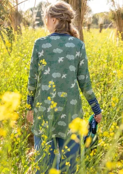 Online Gudrun Sjödén Jerseytunika „Flyttfågel“ aus Bio-Baumwolle schwarz