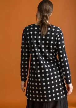 Cheap Gudrun Sjödén Jerseytunika „Tyra“ aus Bio-Baumwolle/Modal dunkelpetrol