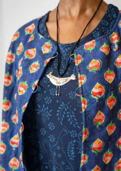 Store Gudrun Sjödén Kettenanhänger „Bird“ aus silber