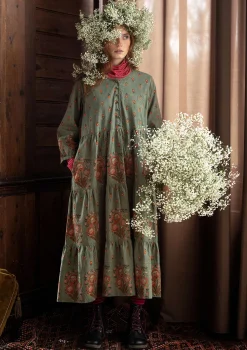 Cheap Gudrun Sjödén Kleid „Asta“ aus Bio-Baumwollgewebe schwarz