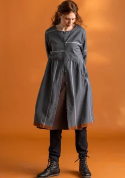 Cheap Gudrun Sjödén Kleid „Ava” aus Bio-Baumwollgewebe hibiskus