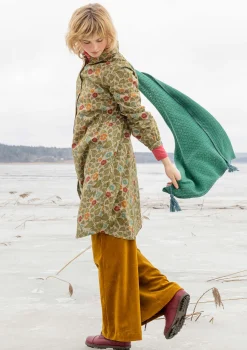 Clearance Gudrun Sjödén Kleid „Borealis“ aus Bio-Baumwollgewebe thuja