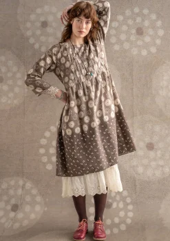 Clearance Gudrun Sjödén Kleid „Clay“ aus Bio-Baumwollgewebe kashish