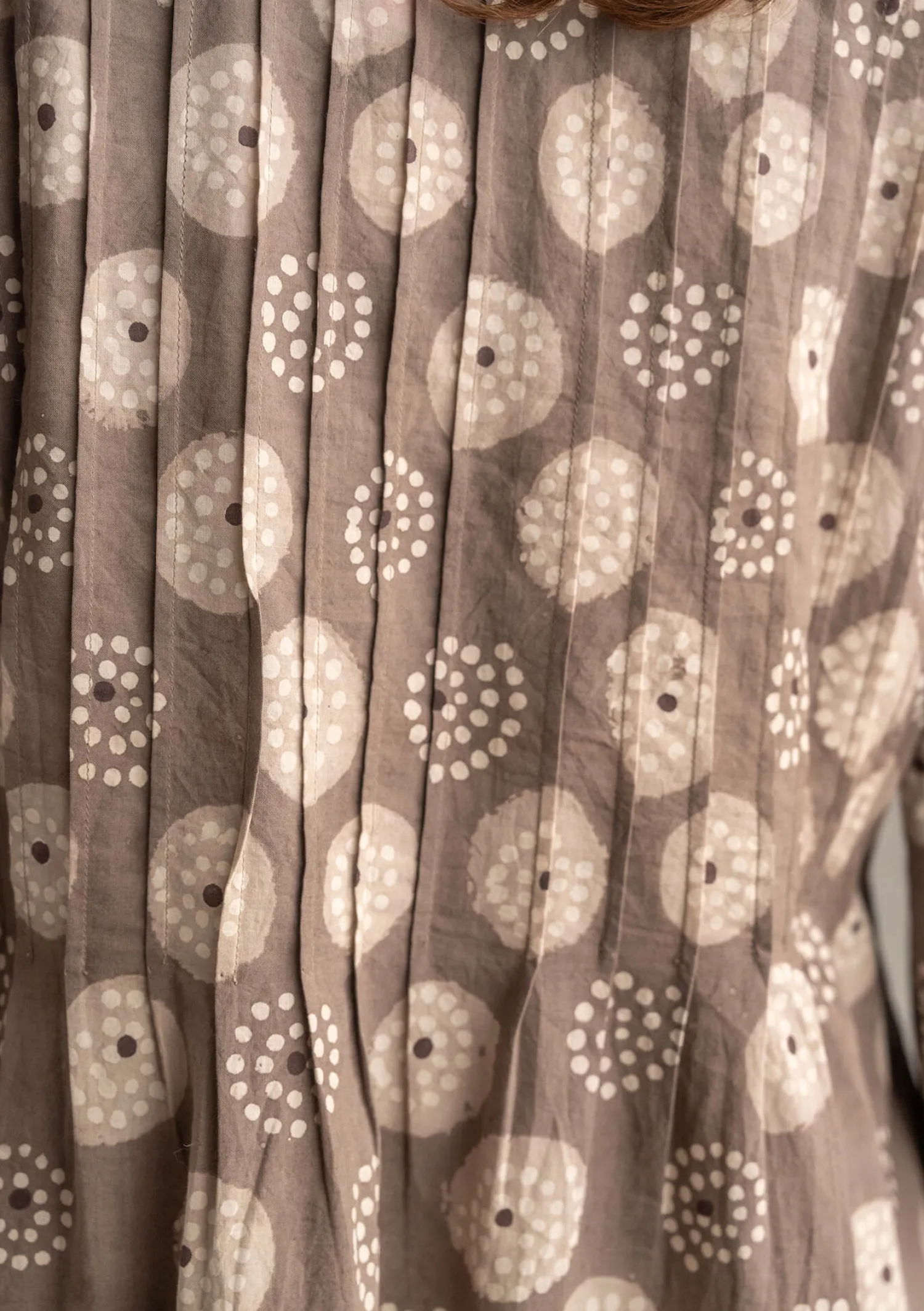 Clearance Gudrun Sjödén Kleid „Clay“ aus Bio-Baumwollgewebe kashish