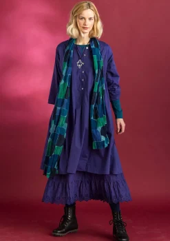 Best Gudrun Sjödén Kleid „Hedda“ aus Bio-Baumwollgewebe opalgrün