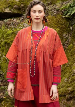 Online Gudrun Sjödén Künstlerbluse „Sofia“ aus Bio-Baumwolle bläuling