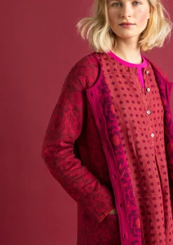 Online Gudrun Sjödén Langstrickjacke „Astrid“ aus Bio-/Recycling-Baumwolle wermutkraut