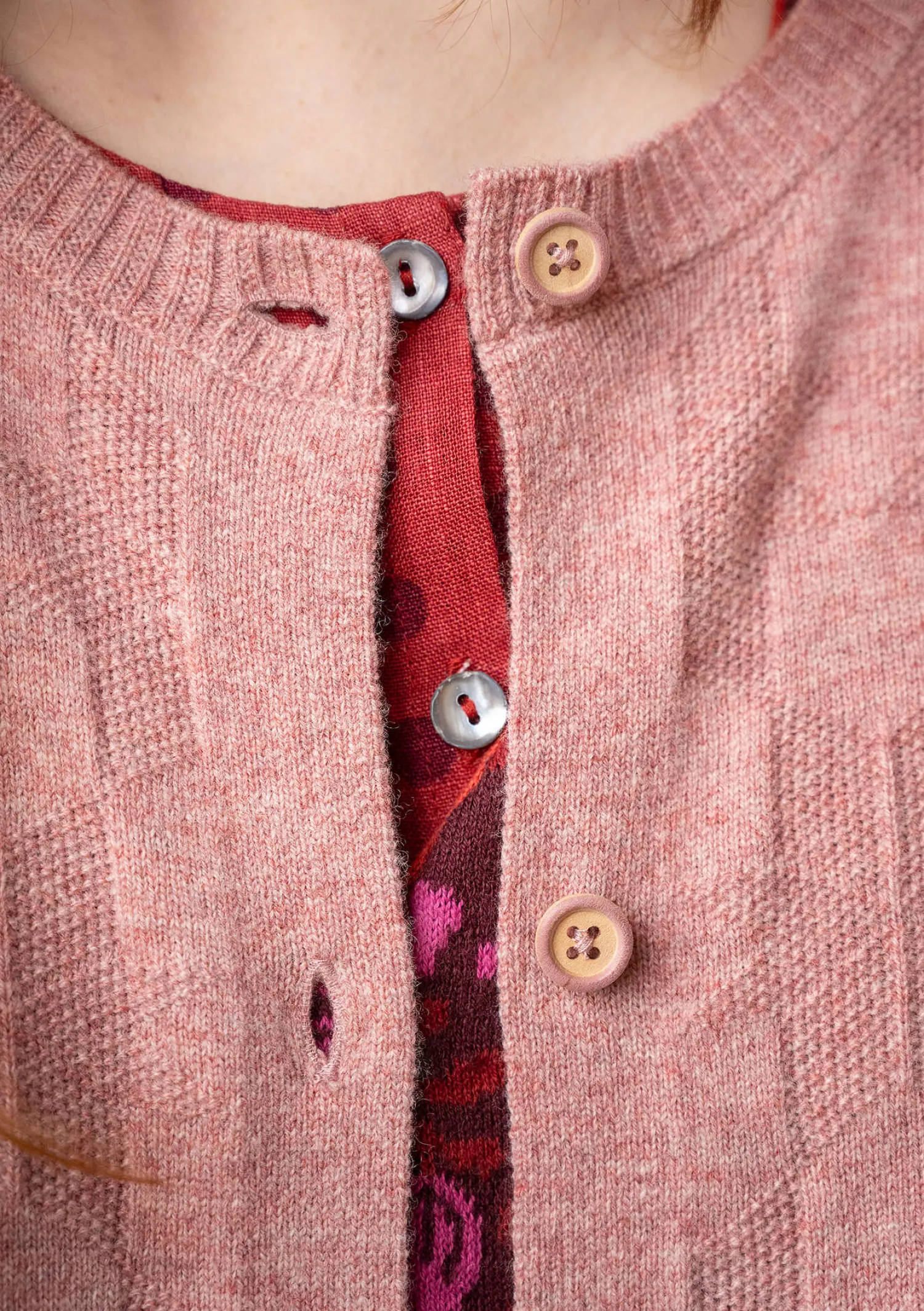 Best Sale Gudrun Sjödén Langstrickjacke „Capella“ aus Lammwolle indigo