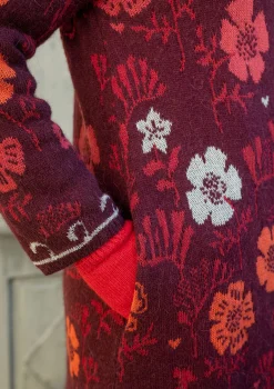 Outlet Gudrun Sjödén Langstrickjacke „Gnistra“ aus Bio- und Recycling-Baumwolle/Alpakawollgemisch schwarz