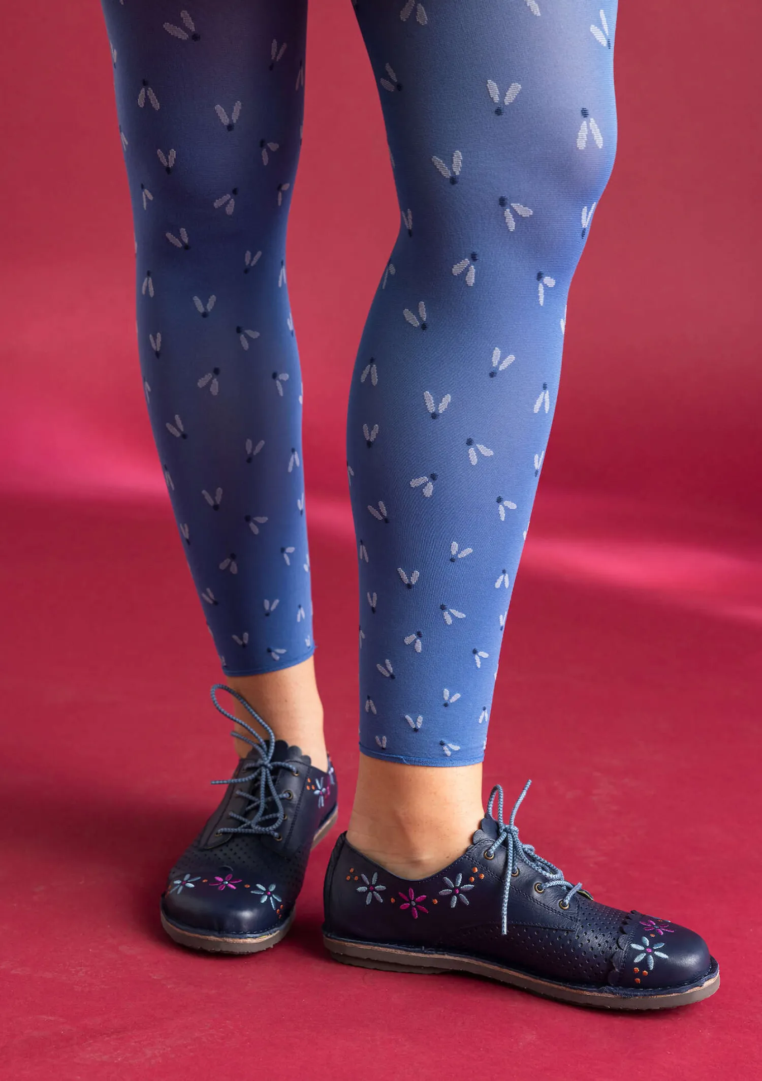 Best Gudrun Sjödén Leggings „Fjät“ aus Recycling-Polyamid schwarz